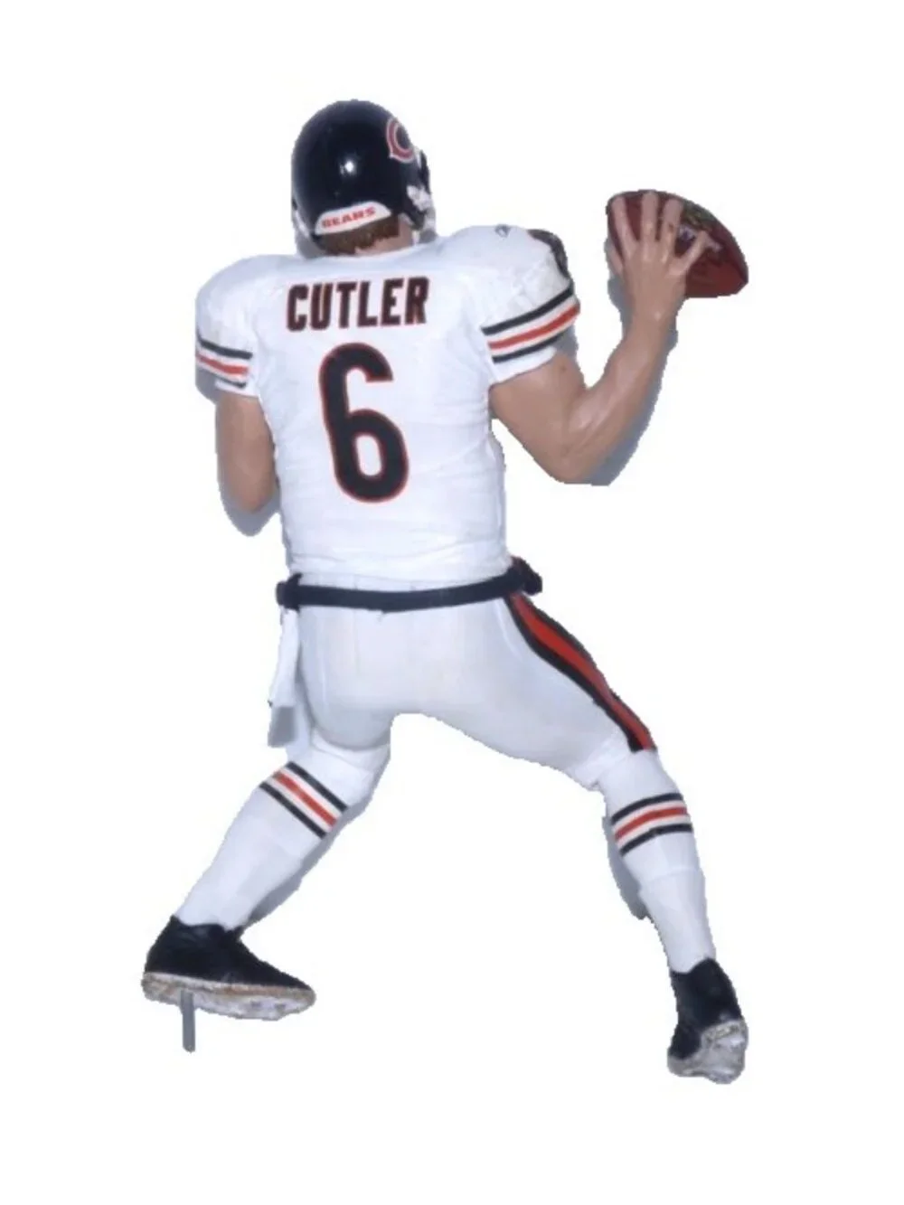 Jay Cutler #6 Chicago Bears poseable 6.5